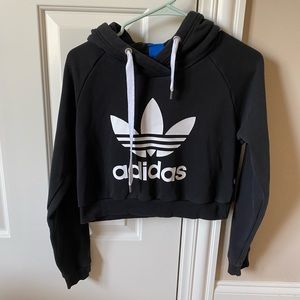 Adidas women’s cropped hoodie
